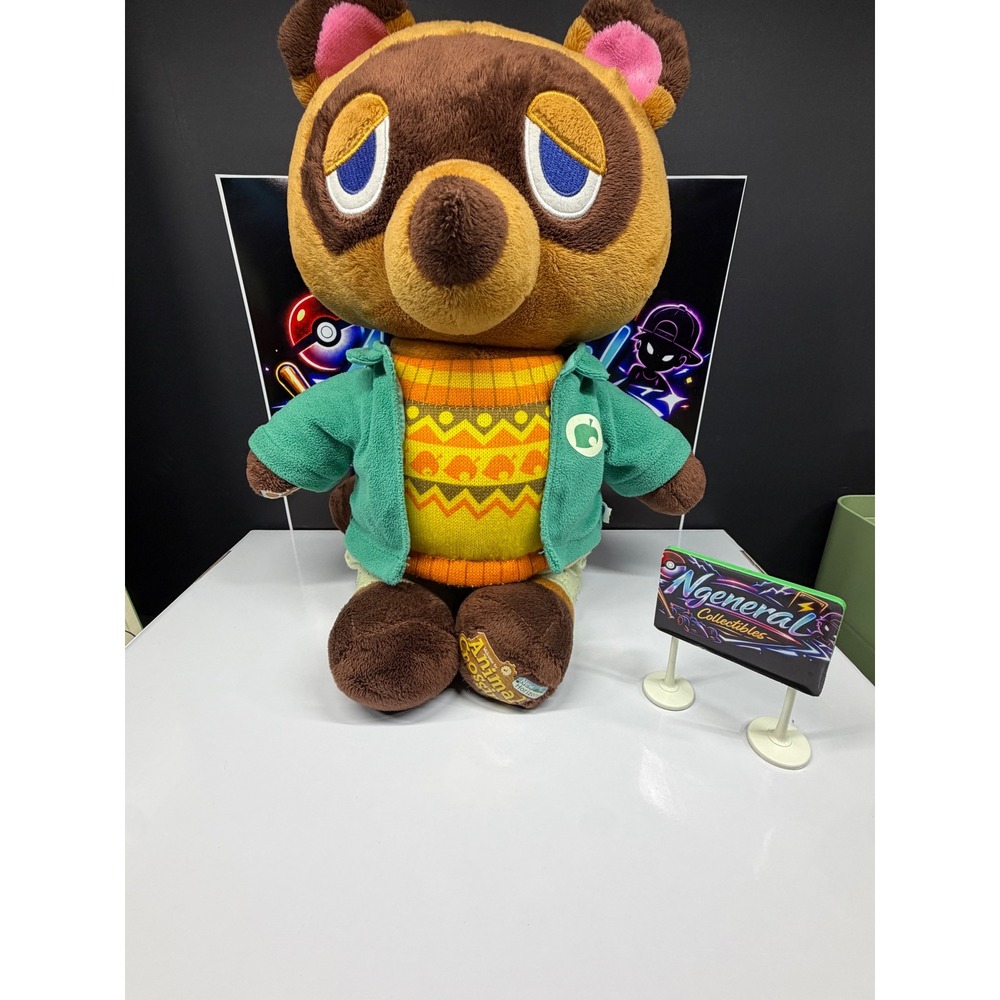 Build-A-Bear Animal Crossing New Horizons Tom Nook Plush Stuffed Toy Nintendo